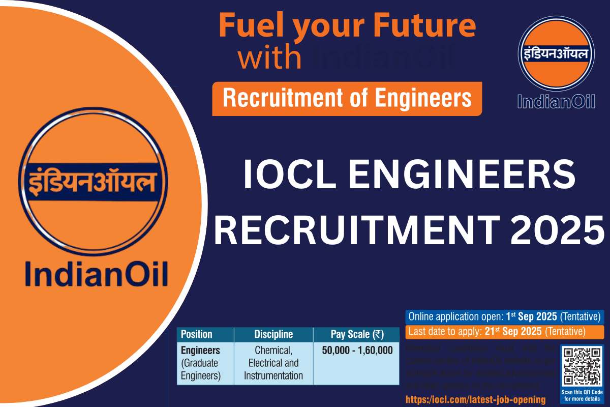 IOCL Engineers Recruitment 2025